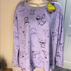Disney Stitch pajama top